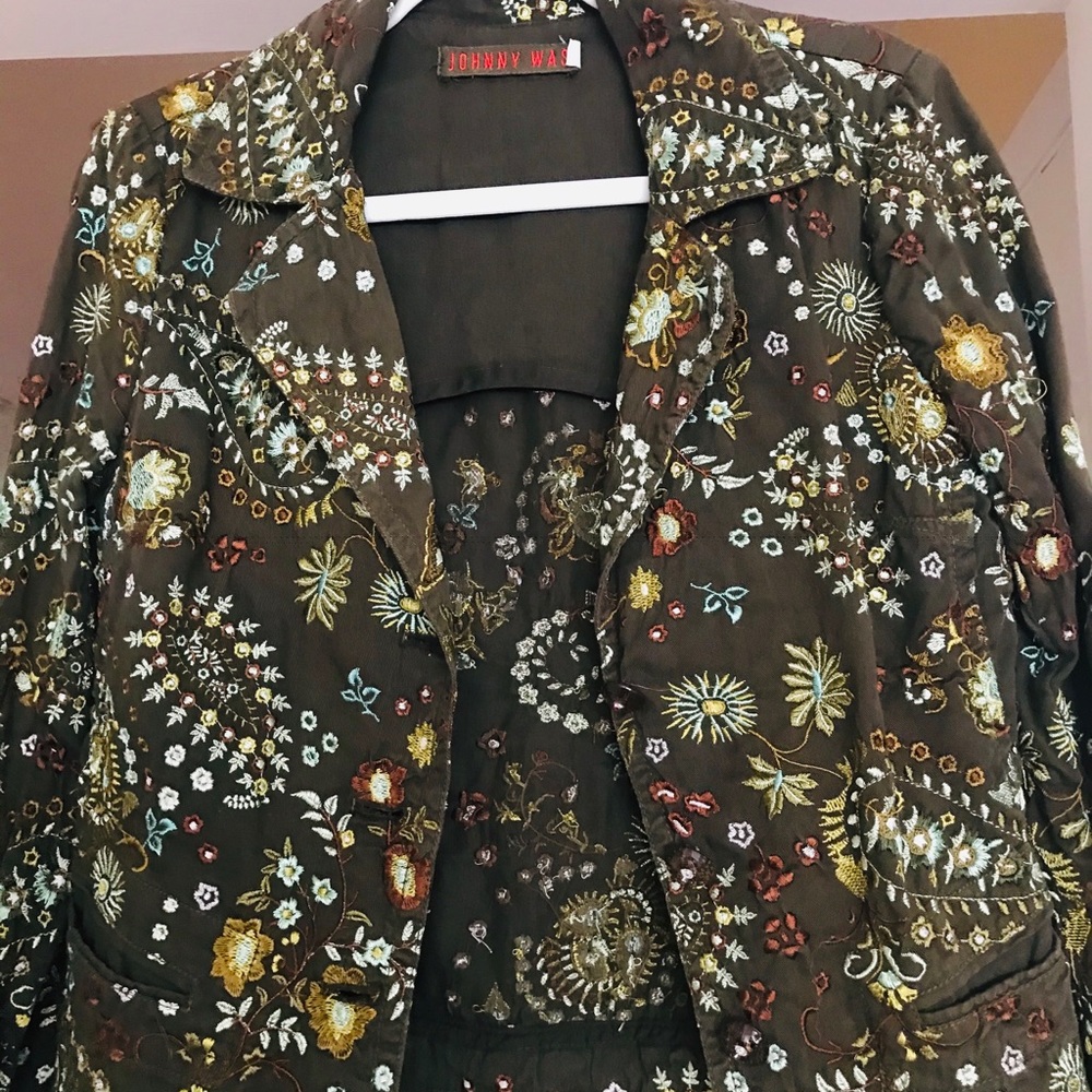 Johnny was blazer/jacket